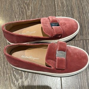 Brand new Ferragamo little girls sneakers